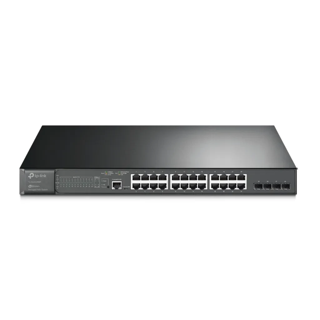 TL-SG3428MP. Switch Tp-Link administrado JetStream de 28 puertos Gigabit L2 con PoE + de 24 puertos